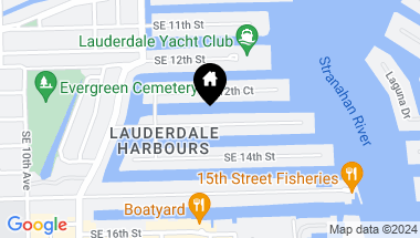 Map of 1601 SE 13th St, Fort Lauderdale FL, 33316
