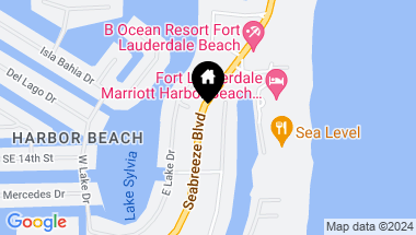 Map of 1308 Seabreeze Blvd, Fort Lauderdale FL, 33316