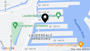 Map of 1531 SE 12th Ct, Fort Lauderdale FL, 33316