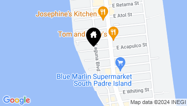 Map of 3113 Laguna Blvd 219, South Padre Island TX, 78597