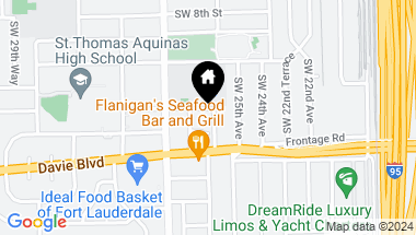 Map of 1141 SW 26th Ave, Fort Lauderdale FL, 33312