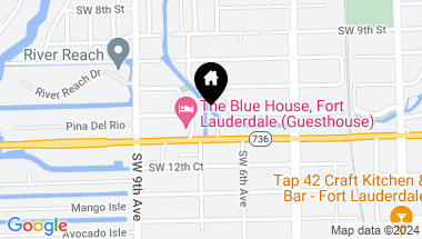 Map of 1125 SW 8th Ave, Fort Lauderdale FL, 33315