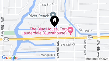 Map of 1127 SW 9th Ave, Fort Lauderdale FL, 33315