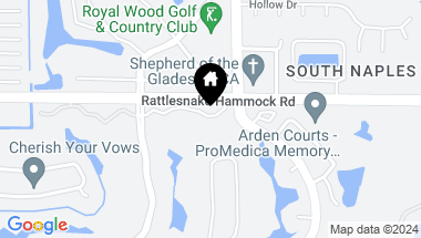 Map of 5841 Rattlesnake Hammock RD # 208 Unit: I-208, NAPLES FL, 34113