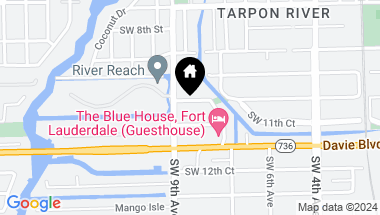 Map of 844 SW 11 St, Fort Lauderdale FL, 33315
