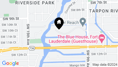 Map of 1350 River Reach Dr 214, Fort Lauderdale FL, 33315