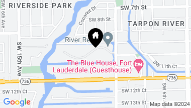 Map of 1000 River Reach Dr 102, Fort Lauderdale FL, 33315
