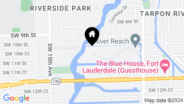Map of 1301 River Reach Drive 119, Fort Lauderdale FL, 33315