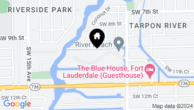 Map of 1101 River Reach Dr 512, Fort Lauderdale FL, 33315