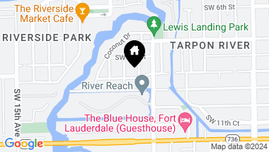 Map of 829 SW 9th Ter, Fort Lauderdale FL, 33315