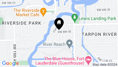 Map of 1006 SW 8th St, Fort Lauderdale FL, 33315