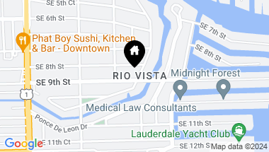 Map of 1316 N Rio Vista Blvd, Fort Lauderdale FL, 33316
