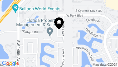 Map of 550 Sumter Ave, Davie FL, 33325