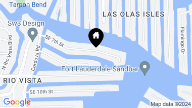 Map of 1758 SE 7th St, Fort Lauderdale FL, 33316