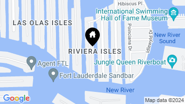 Map of 646 Flamingo Dr, Fort Lauderdale FL, 33301