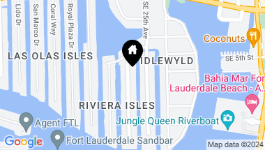 Map of 600 Solar Isle Dr, Fort Lauderdale FL, 33301
