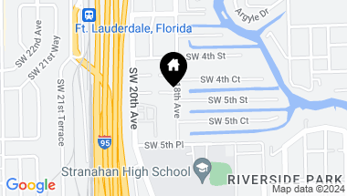 Map of 425 SW 18th Ave, Fort Lauderdale FL, 33312