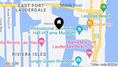 Map of 2626 Alamanda Ct, Fort Lauderdale FL, 33301
