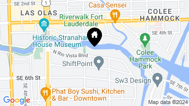 Map of 925 N Rio Vista Blvd, Fort Lauderdale FL, 33301