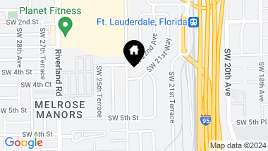 Map of 251 SW 21st Way, Fort Lauderdale FL, 33312