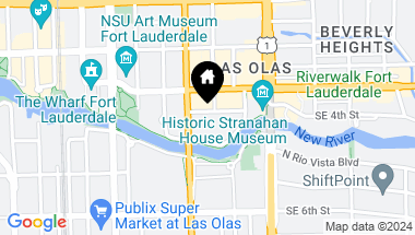 Map of 347 N NEW RIVER DRIVE 1107, Fort Lauderdale FL, 33301