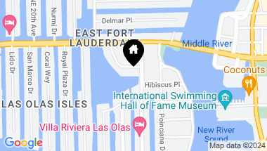 Map of 369 Sunset Dr, Fort Lauderdale FL, 33301