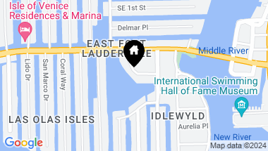 Map of 333 Sunset Dr 207, Fort Lauderdale FL, 33301