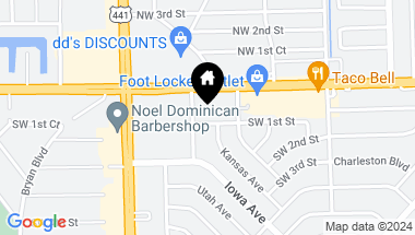 Map of 3761 SW 1ST ST, FORT LAUDERDALE FL, 33312