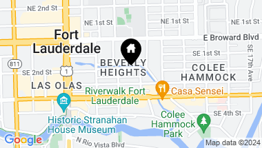 Map of 924 SE 2nd St 9, Fort Lauderdale FL, 33301