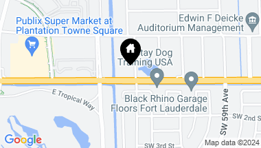 Map of 6301 W Broward Boulevard, Plantation FL, 33317