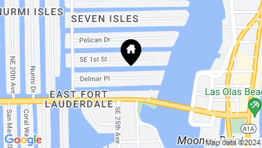 Map of 2523 Delmar Pl, Fort Lauderdale FL, 33301