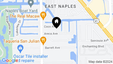 Map of 3085 Areca AVE, NAPLES FL, 34112