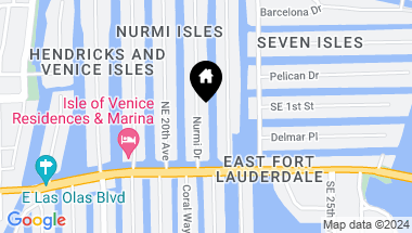 Map of 42 Nurmi Dr, Fort Lauderdale FL, 33301