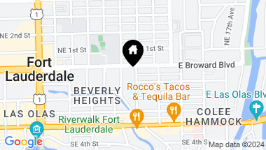 Map of 11 SE 12th Ave, Fort Lauderdale FL, 33301