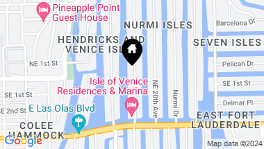 Map of 69 Isle Of Venice Dr, Fort Lauderdale FL, 33301
