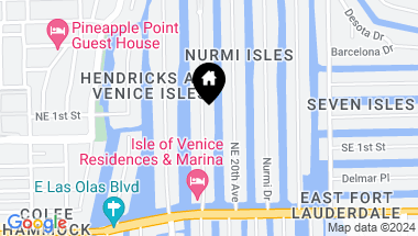 Map of 76 Isle of Venice Drive D, Fort Lauderdale FL, 33301
