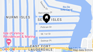 Map of 31 Pelican Dr, Fort Lauderdale FL, 33301