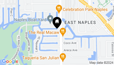Map of Lot 18 Shoreview DR, NAPLES FL, 34112
