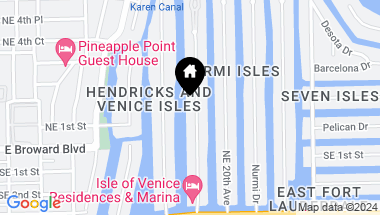 Map of 101 Isle Of Venice Dr # 101, Fort Lauderdale FL, 33301