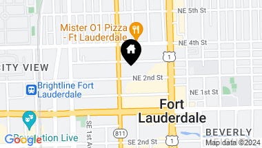 Map of 313 NE 2nd St 602, Fort Lauderdale FL, 33301