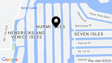 Map of 129 Nurmi Dr, Fort Lauderdale FL, 33301