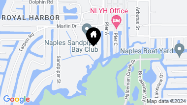 Map of 3041 Sandpiper Bay CIR # H205, NAPLES FL, 34112