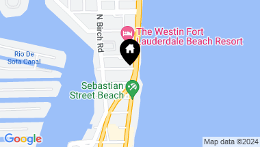 Map of 209 N Fort Lauderdale Beach Blvd Unit: 2B, Fort Lauderdale FL, 33304