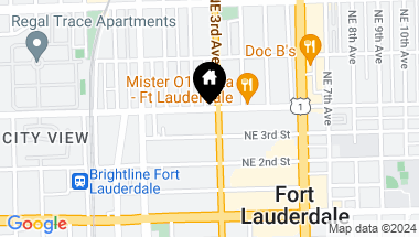 Map of 315 NE 3rd Avenue 1503, Fort Lauderdale FL, 33301