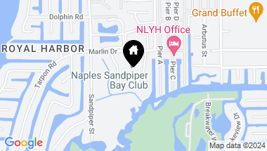 Map of 3032 Sandpiper Bay CIR # G301, NAPLES FL, 34112