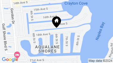 Map of 611 18th AVE S, NAPLES FL, 34102