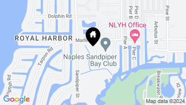 Map of 3011 Sandpiper Bay CIR # C303, NAPLES FL, 34112