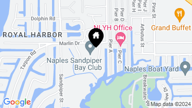 Map of 3062 Sandpiper Bay CIR # K305, NAPLES FL, 34112