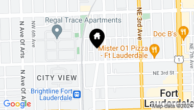 Map of 410 NW 1st Ave 201, Fort Lauderdale FL, 33301