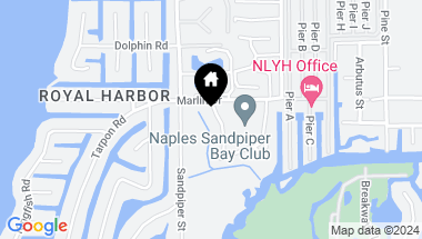 Map of 3001 Sandpiper Bay CIR # B304, NAPLES FL, 34112